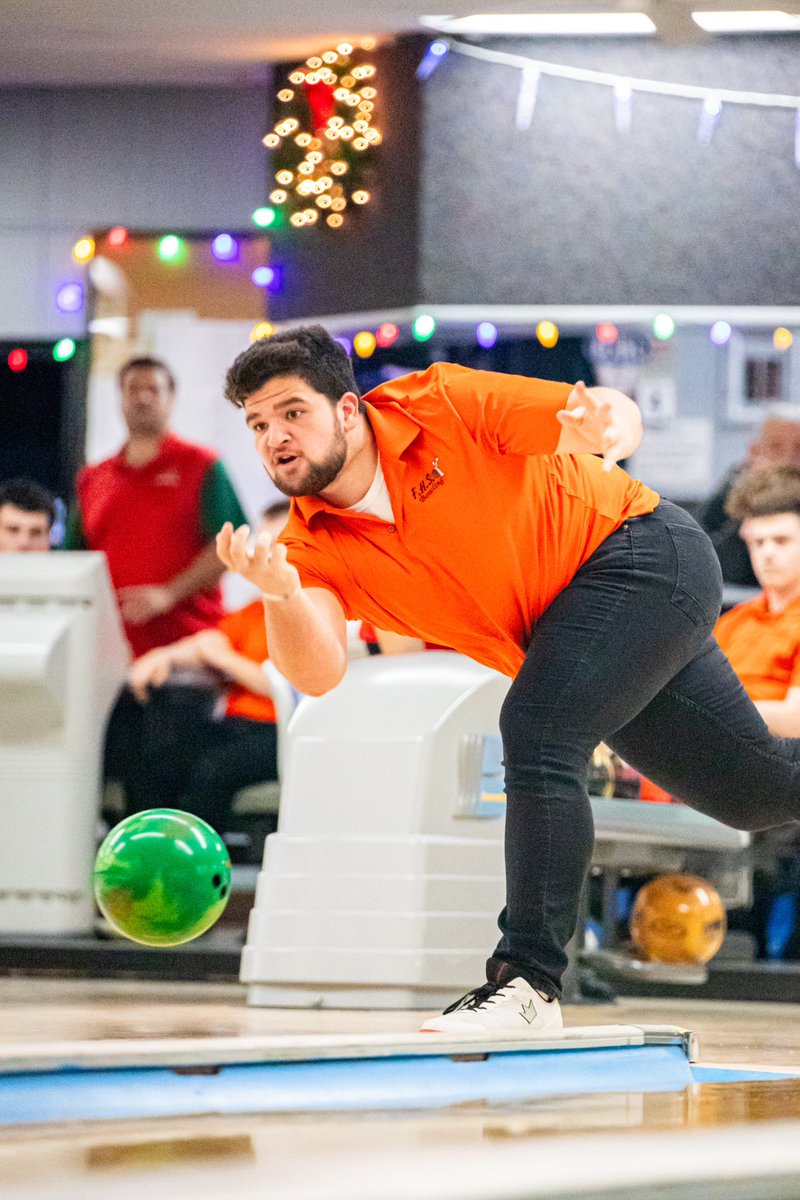 FredoniaHSathl1's tweet image. On Monday Fredonia’s varsity bowling team faced off against the Jamestown Red Raiders. The boys won their matchup 4-0 while the girls lost theirs 3-1.