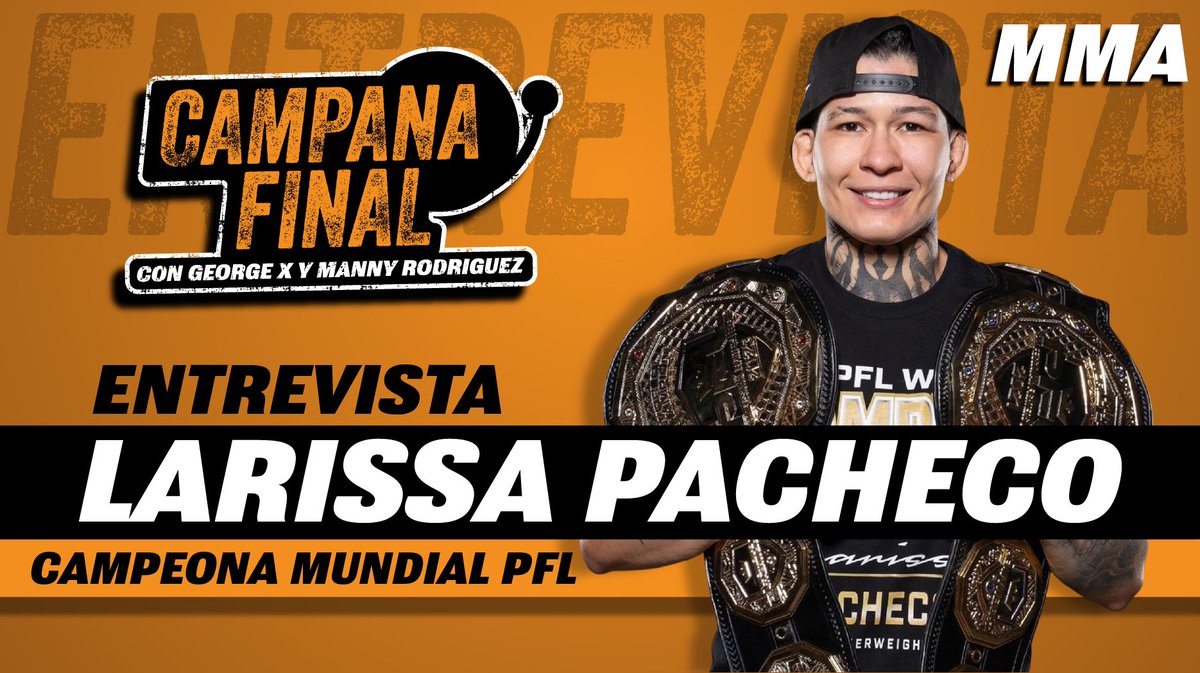 Campanafinal's tweet photo. 🔔 No te pierdas la entrevista que realizó @Georgexzone a la campeona @PFLMMA @lpacchec #pflmma #mma #deportesdecontacto click aquí 👇🏼https://t.co/LZKRYNfSs0 https://t.co/lc9hib4umU