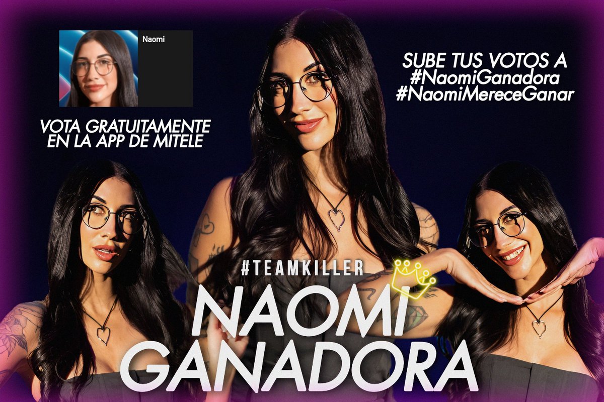 vulcanportista's tweet image. AHORA SI LLEGA EL MOMENTO DE DARLO TODO PARA HACER A NAOMI GANADORA 🖤

HAY QUE VOTAR A NAOMI EN LA APP Y SUBIR LOS VOTOS AL HASHTAG ❗❗
#NaomiMereceGanar #NaomiGanadora

ENTRE TODOS PODEMOS 👏🏻

 #GHVIP7D #GHVIP8D #GHVIPGala13