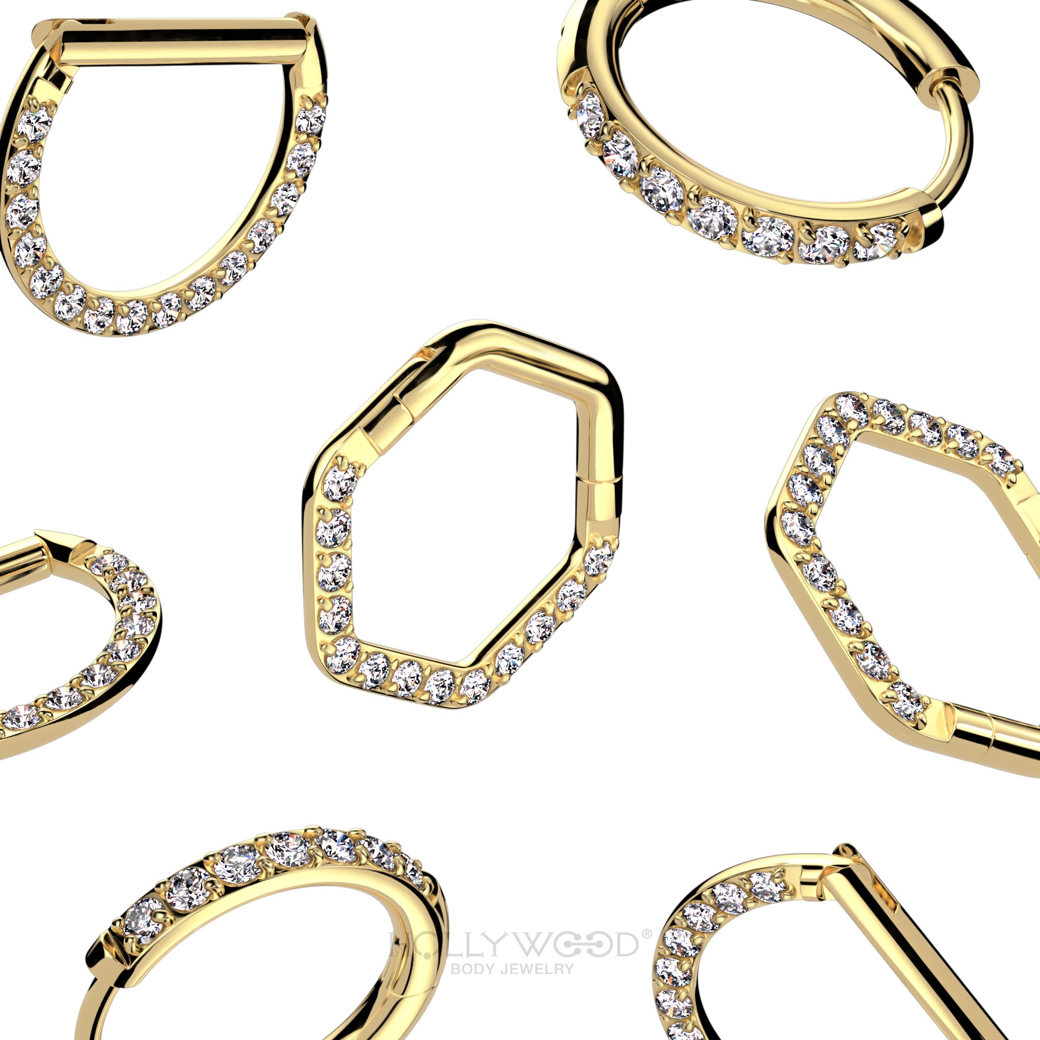 Hollywood wholesale deals body jewelry