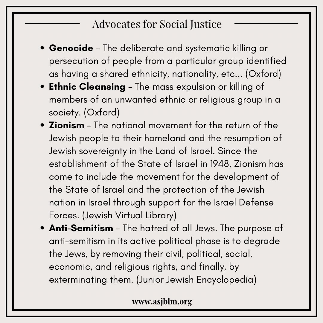 Advocates for Social Justice tweet media