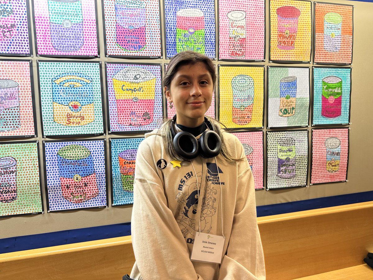 Josie graduated GO in May and she's back with us this school year as a new member of our Alumni Workforce Initiative! She works as a Program Assistant at our GCS campus, helping the team that helped her for 7 years, and supporting students like her on their own paths to success🙌