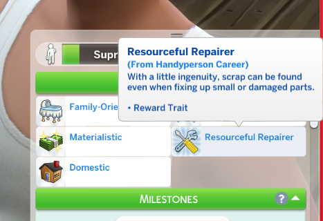 onlyabidoang's tweet image. Fun fact: The Sims 4 For Rent introduced a new handyperson part-time career complete with work assignments as well.  You'll gain a unique reward trait once you've reached level 3 of the career.
