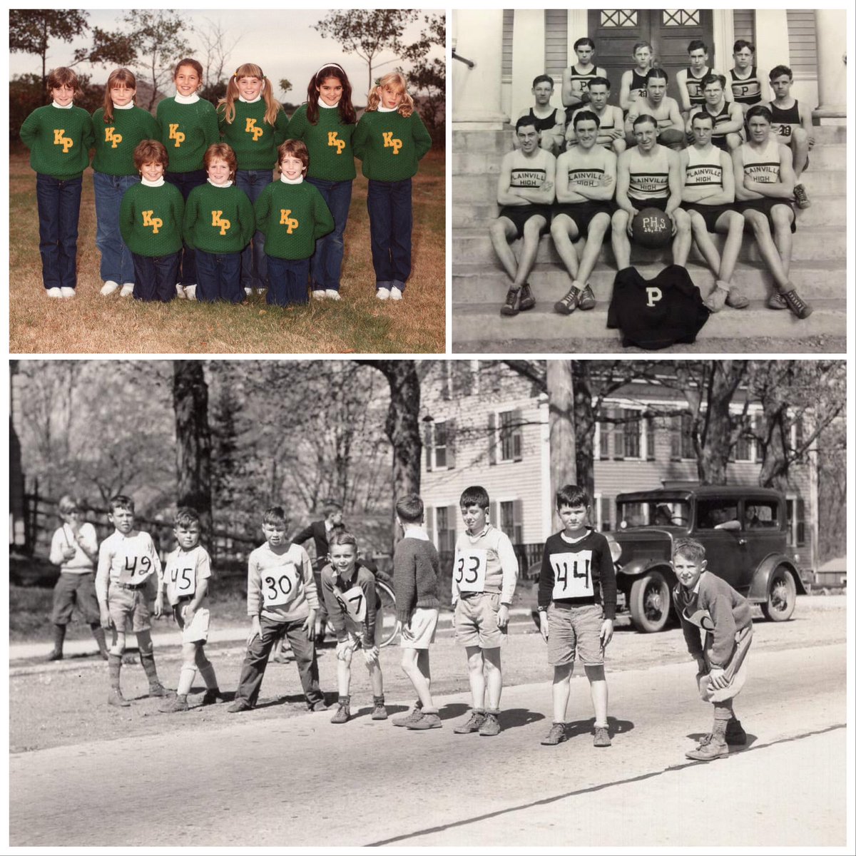 Today’s #ArchiveAdventCalendar theme is #ChristmasJumper which seem to be a tricky find for us. Let alone Christmas 1’s (though KP’s cheer are a Christmas green!) Weirdly if we look in Sports, loads of sweaters! Including basketball & marathons. Yikes!
#PlainvilleMa 
@ARAScot