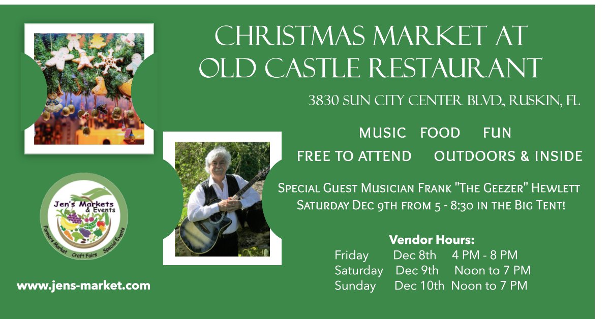 Join us for some holiday shopping and festivities! I'll be there on Saturday!