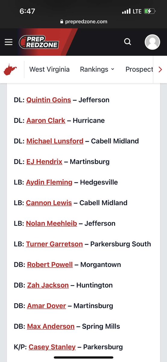Turner Garretson (@garretsonturner) on Twitter photo Thank you <a href="/PrepRedzoneWV/">Prep Redzone West Virginia</a> for having me at 1st team all state! <a href="/FootballPshs/">Parkersburg South Football</a> <a href="/PSHSHoops/">PSHS Hoops</a> <a href="/Mr_Tanner23/">Nathan Tanner</a> <a href="/RealWilsonAdam/">Adam Wilson</a> Thank you <a href="/PrepRedzoneWV/">Prep Redzone West Virginia</a> for having me at 1st team all state! <a href="/FootballPshs/">Parkersburg South Football</a> <a href="/PSHSHoops/">PSHS Hoops</a> <a href="/Mr_Tanner23/">Nathan Tanner</a> <a href="/RealWilsonAdam/">Adam Wilson</a>