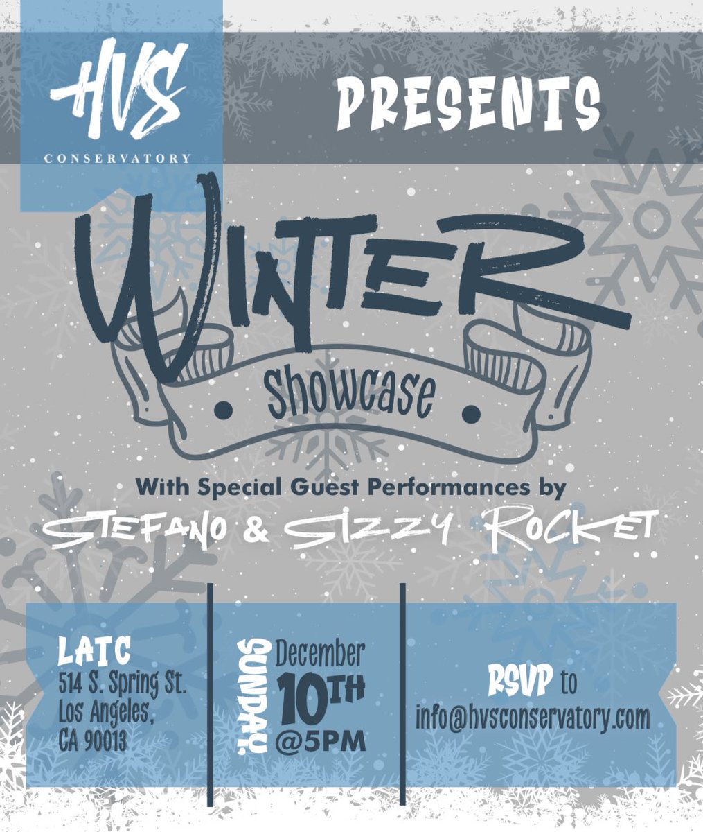 SpecialNeedsLA's tweet image. Join SNN at LATC on Dec 10, 5 PM for an EPIC concert featuring Stefano &amp;amp; Sizzy Rocket! 🌟 RSVP required. Enjoy live performances, open bar &amp;amp; networking. Secure your spot: info@hvsconservatory.com #SNNConcert #LATC #MusicNetwork 🎶🎉