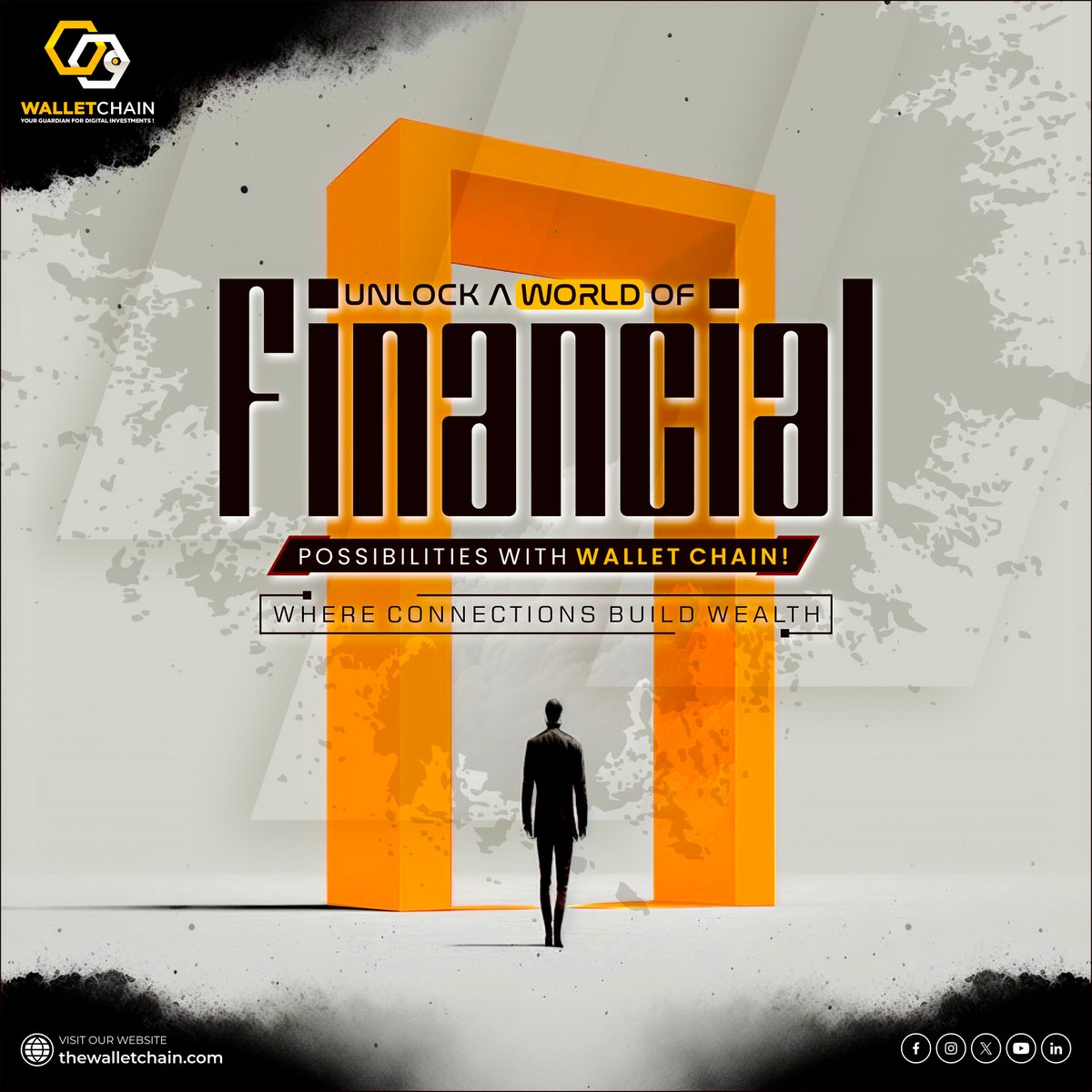 thewalletchain's tweet photo. 🌟 Unlock a world of financial possibilities with Wallet Chain! Join our community and step into a future of financial empowerment. 💼✨ Click to explore: https://t.co/GfrLDCfjGs🚀#walletchain #mlm #cryptocurrency #CryptoNews #networking #mlmnetwork #BlockchainTechnology #W3W https://t.co/dDhppFOXqY