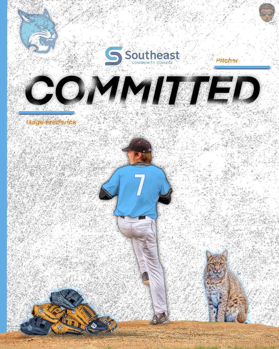 After talking with my family and the coaching staff, I’m excited to announce that I am committing to SCC. I’d like to thank God, my family, all my coaches, teammates, and everyone who’s supported me along the way. #rollcats #Committed @SCCBASEBALLNE @TrevorVarley1 @Coach_Parks_