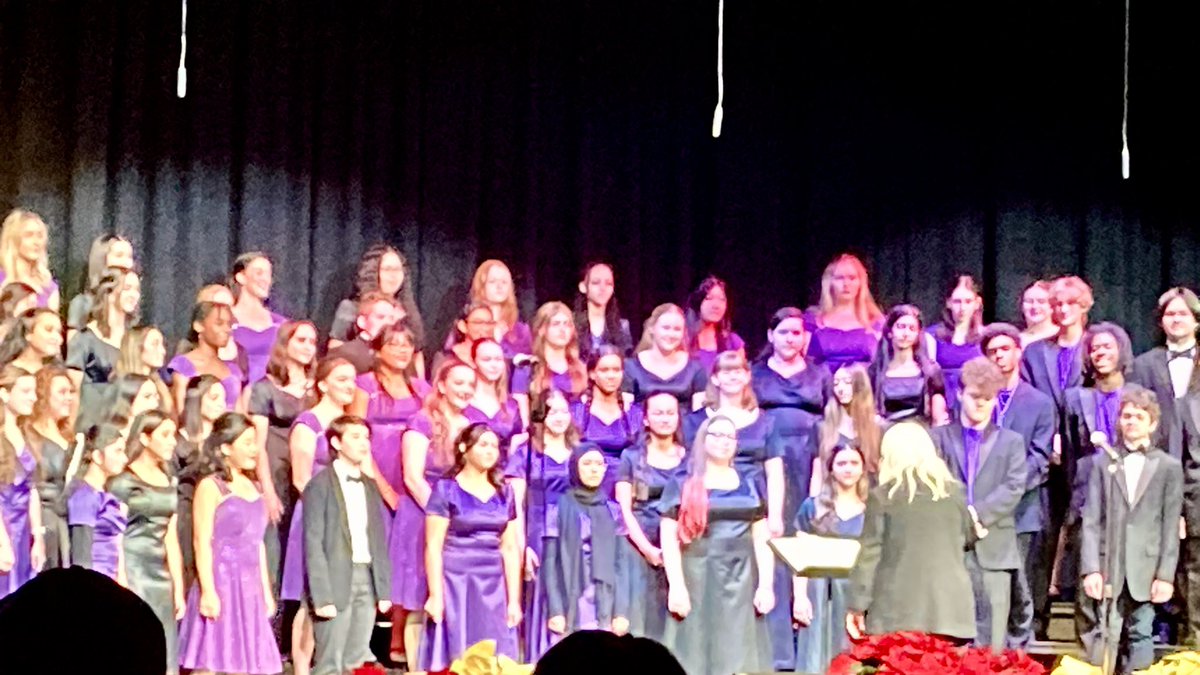 Incredible performance by our amazing choir. Great job everyone!
