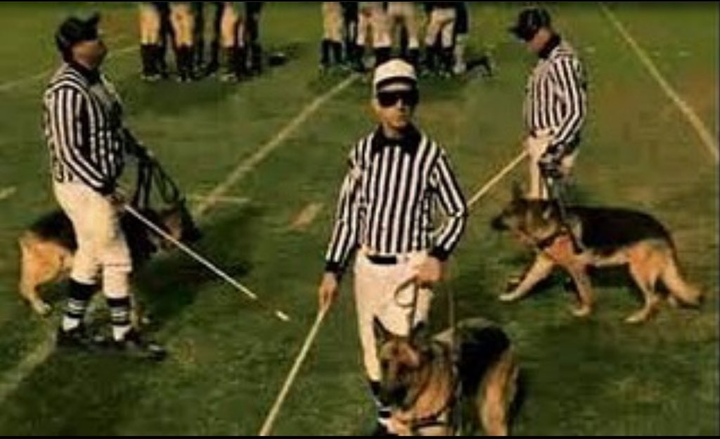 glenn refs in the first half