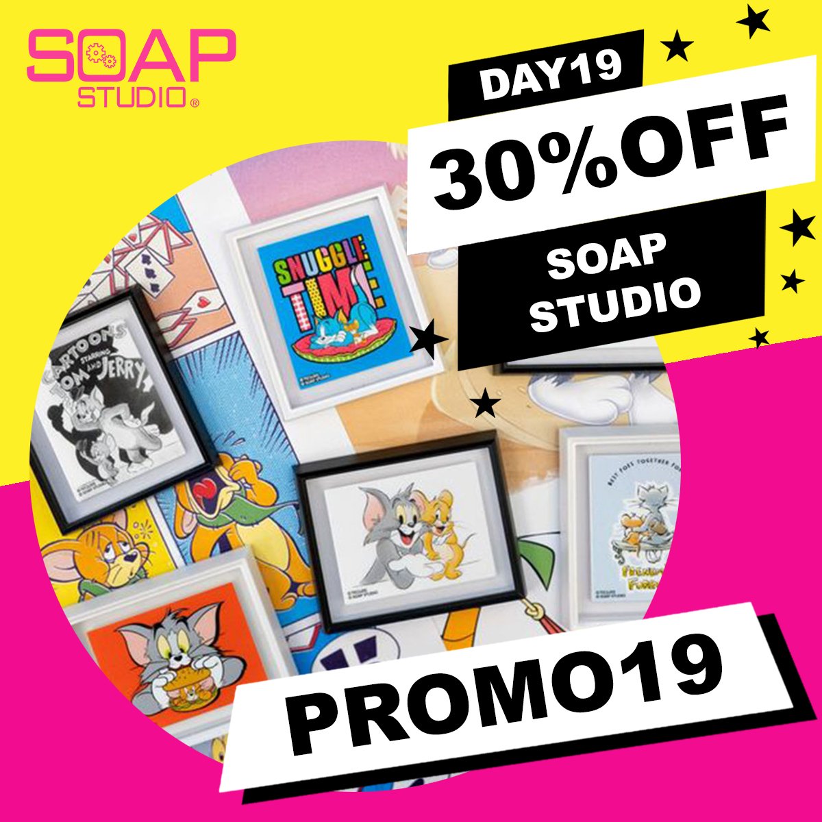 Get 30% off the Soap Studio range featuring Tom &amp; Jerry designer toys! Use the code PROMO19 at the checkout.
urbanattitude.com.au/discount/PROMO…