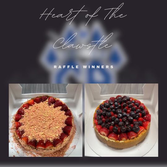 So happy to contribute to <a href="/HClawstle/">Heart of the Clawstle</a> ! Congratulations to the winners! Strawberry crunch and mixed berry cheesecake!!!