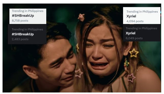 SNikulas's tweet photo. yes, hindi pa rin maka-move on kahit nakadalawang araw na? sakit di ba???
#SHBreakUp
#XyrielManabat
#ZaijanJaranilla
#ElijahCanlas
#MiggyJimenez https://t.co/nh0dgegNuC