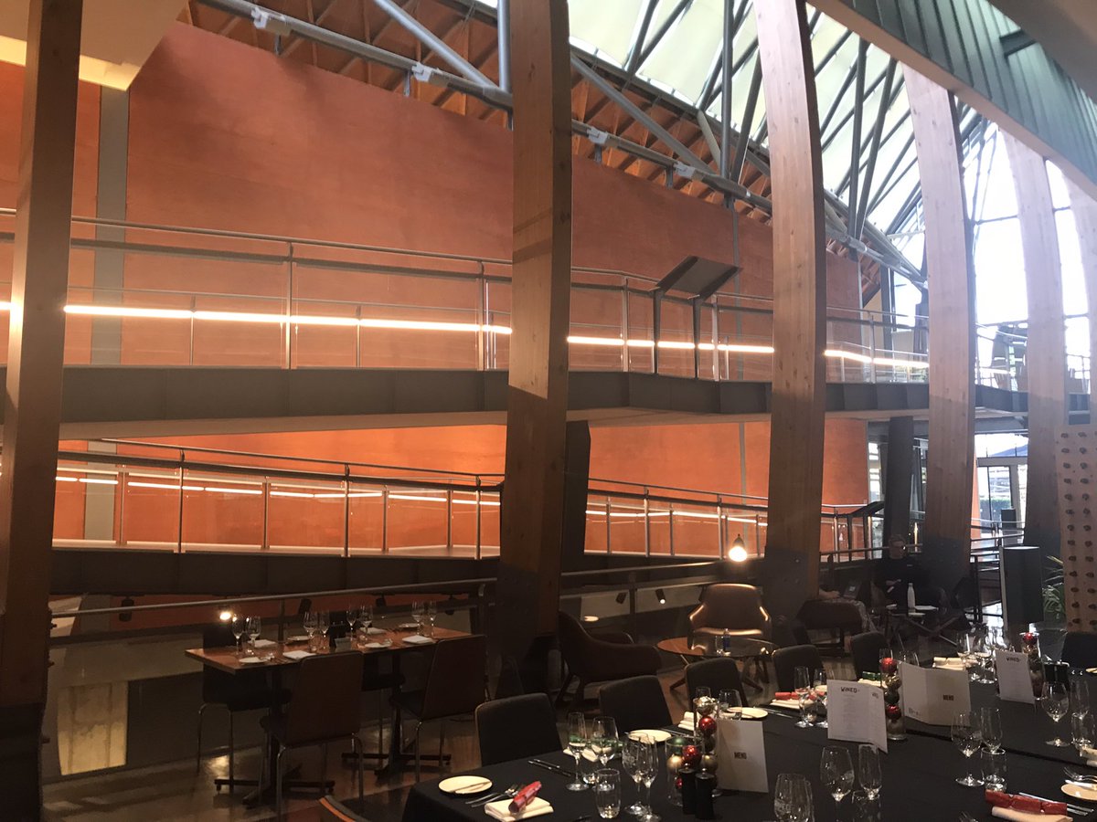 My first presentation  inside a barrel, and hopefully it’s not the last one. How did I do? Well, it would depend on what’s in your glass or bottle …