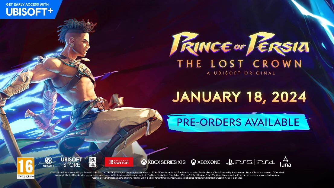 Prince of Persia The lost Crown - Pre-order Bonus DLC EU PS4 CD