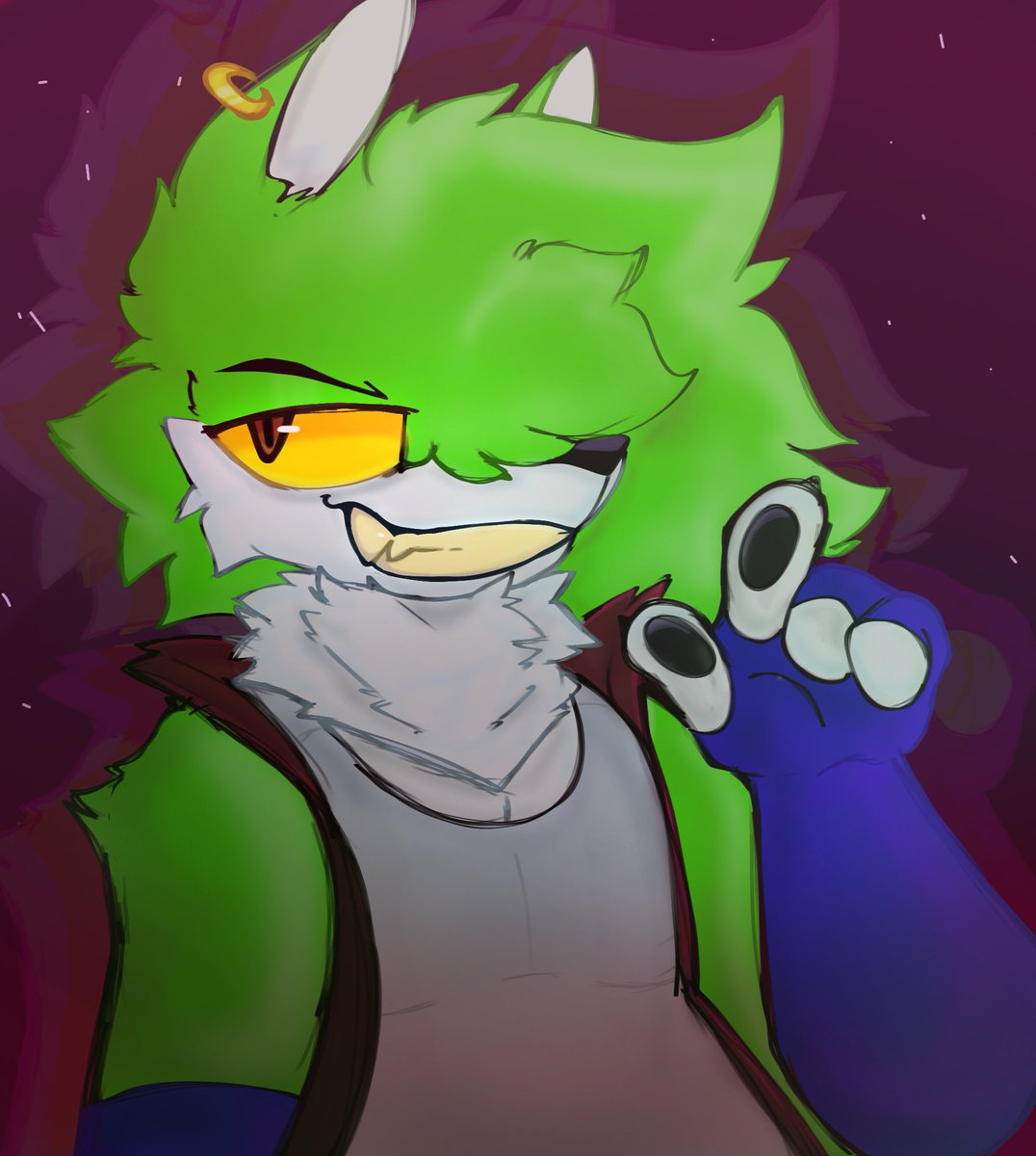 TheRandomfox4's tweet photo. Finally  (the hand is awful) https://t.co/m0CjZhWufy