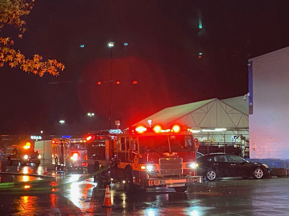 Boise Fire is on scene of a structure fire at Walmart on W Overland Rd. Drivers are asked to avoid the area and the parking lot as crews work to extinguish the fire. The store is currently closed.