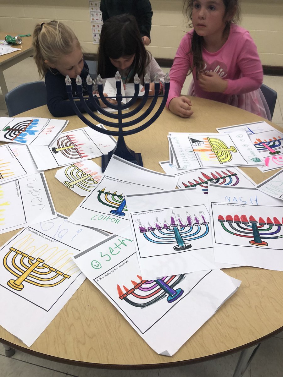 As Hanukkah begins this evening, lots of learning has been happening to prepare.