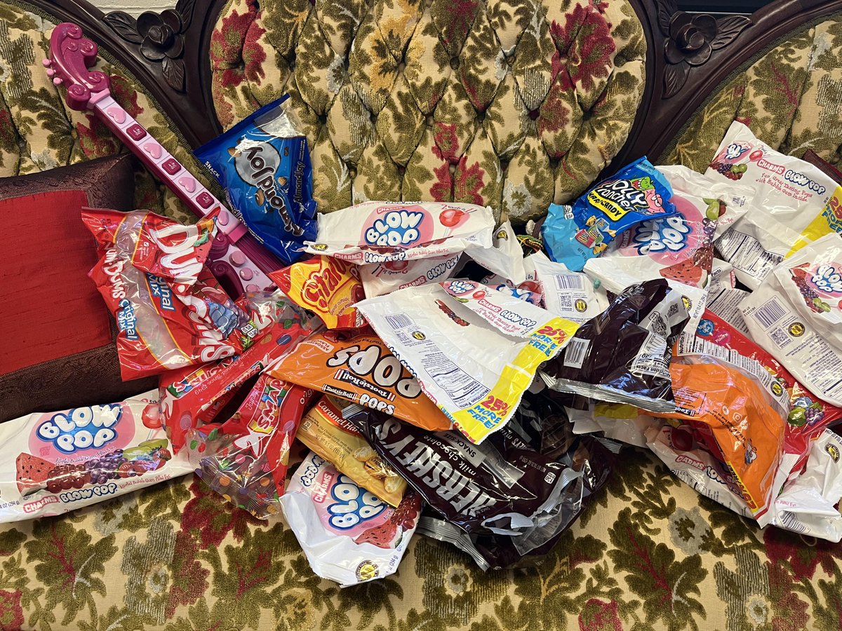 How many bags of candy does it take to make a course in 20th Century British Poetry sweet?  This many