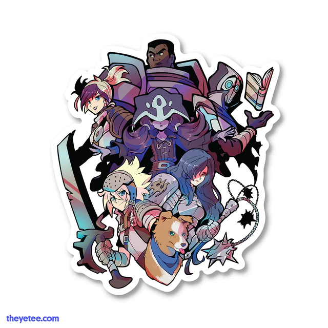「Stock up on merch from your favorite tit」|The Yetee 🌈のイラスト