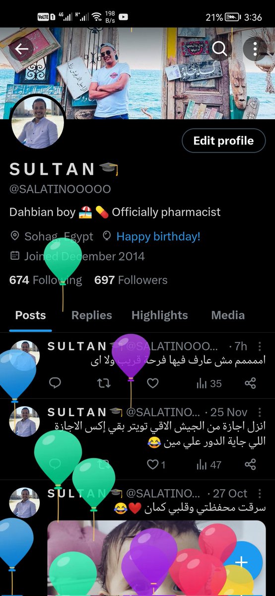 SALATINOOOOO's tweet photo. كل سنة لازم اخش اشوف البلالين 😂 https://t.co/0HEtfZ3vVb