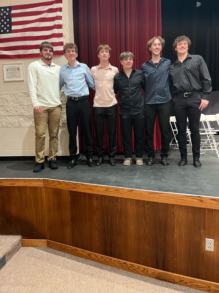 Extremely proud of our National Honor Society Seniors. Great examples for their school, community and the underclassmen that look up to them.