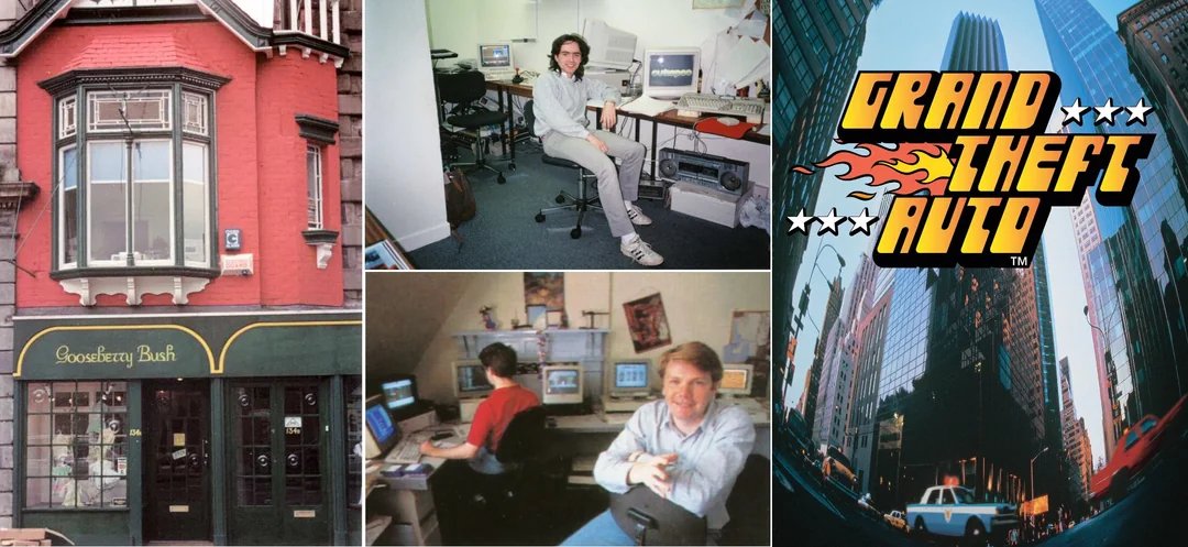 @historyinmemes In Dundee Scotland, this tiny office was the headquarters for a small team of nerdy computer game developers, who in 1997 released a game called Grand Theft Auto.