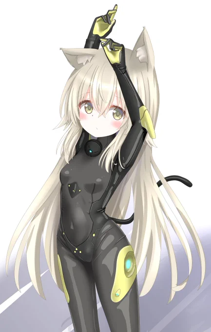 #今年も残りわずかなので今年一番伸びた絵を貼る見た絵描きさんも強制でやるうちの子ケモミミverだった。pixivでは圧倒的に幼女c4-621だった 