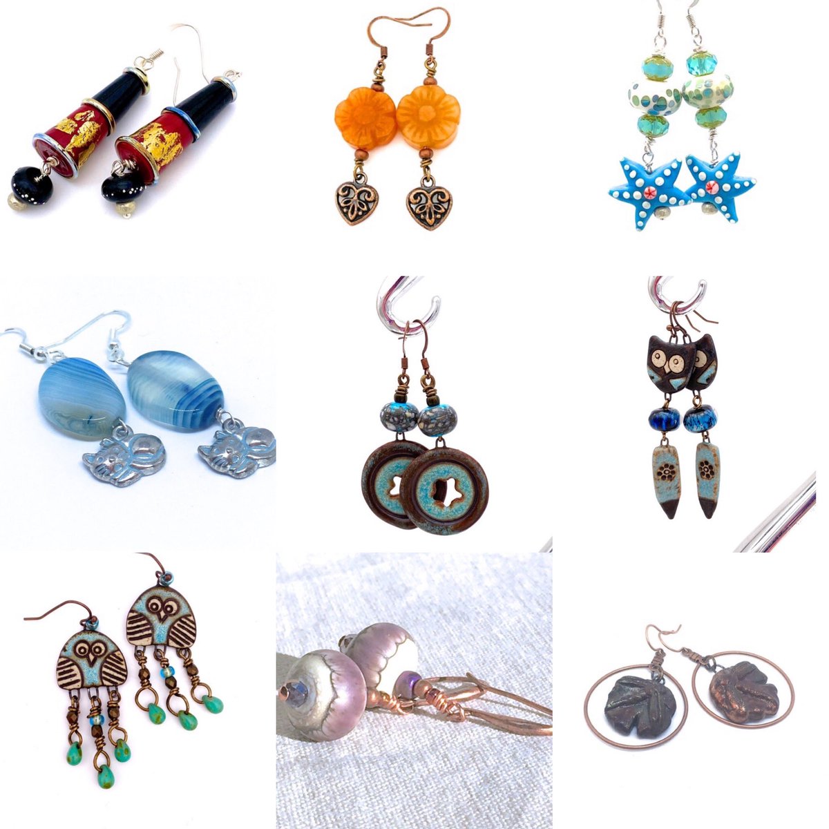 All earrings 20% off + FREE shipping now through Dec 14. zencatpottery.etsy.com
#20percentoff #blackfridaysale #etsysale #earringsale #handmadejewelry #handmadeearrings #handmadeearrings #jewelrysale #Christmasgifts #porcelainearrings #ceramicearrings