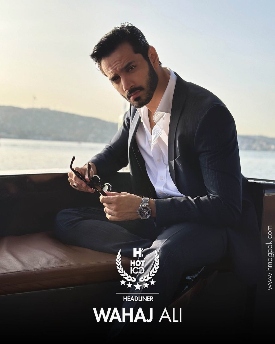 yumhajophile_'s tweet photo. Trendsetter and Heartthrob @iamwahajali in #HelloHot100 as a HEADLINER❤️‍🔥

The caption ❤️

[ #WahajAli ] https://t.co/bqbBkY1UMB