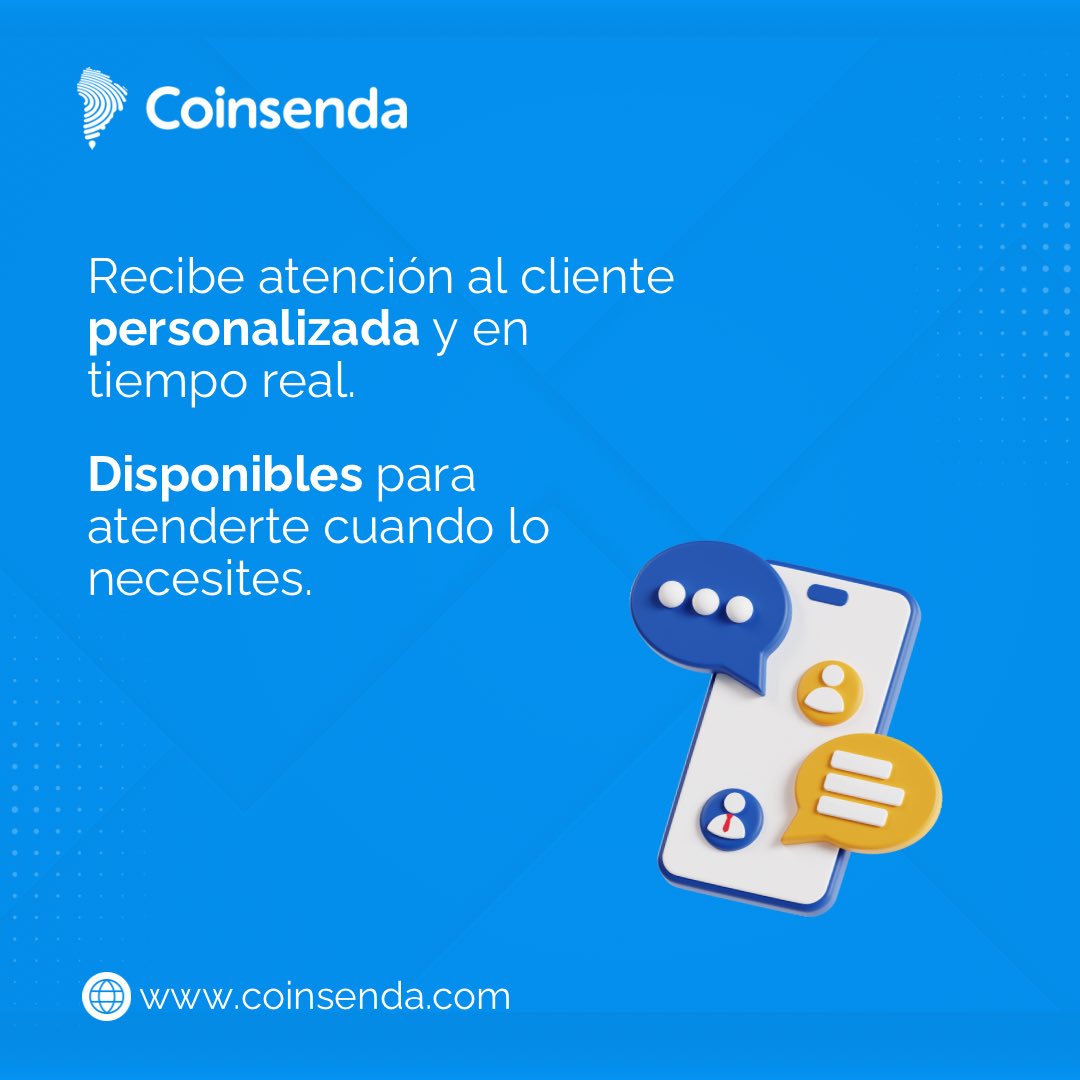 coin_senda's tweet photo. En Coinsenda estamos siempre dispuestos para brindarte un servicio completo y de alta calidad para que compres, vendas e intercambies criptos de forma segura. Recuerda que puedes descargar nuestra APP y registrarte totalmente gratis. 📱✅🇨🇴
 
#criptomonedas https://t.co/A1pNl3MLje