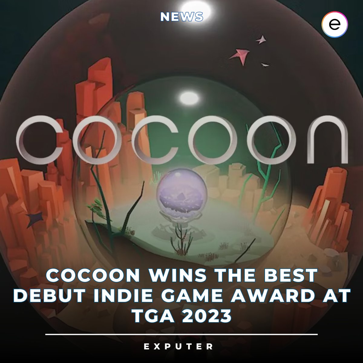 Cocoon wins Best Debut Indie Game at The Game Awards 2023 - Level Push