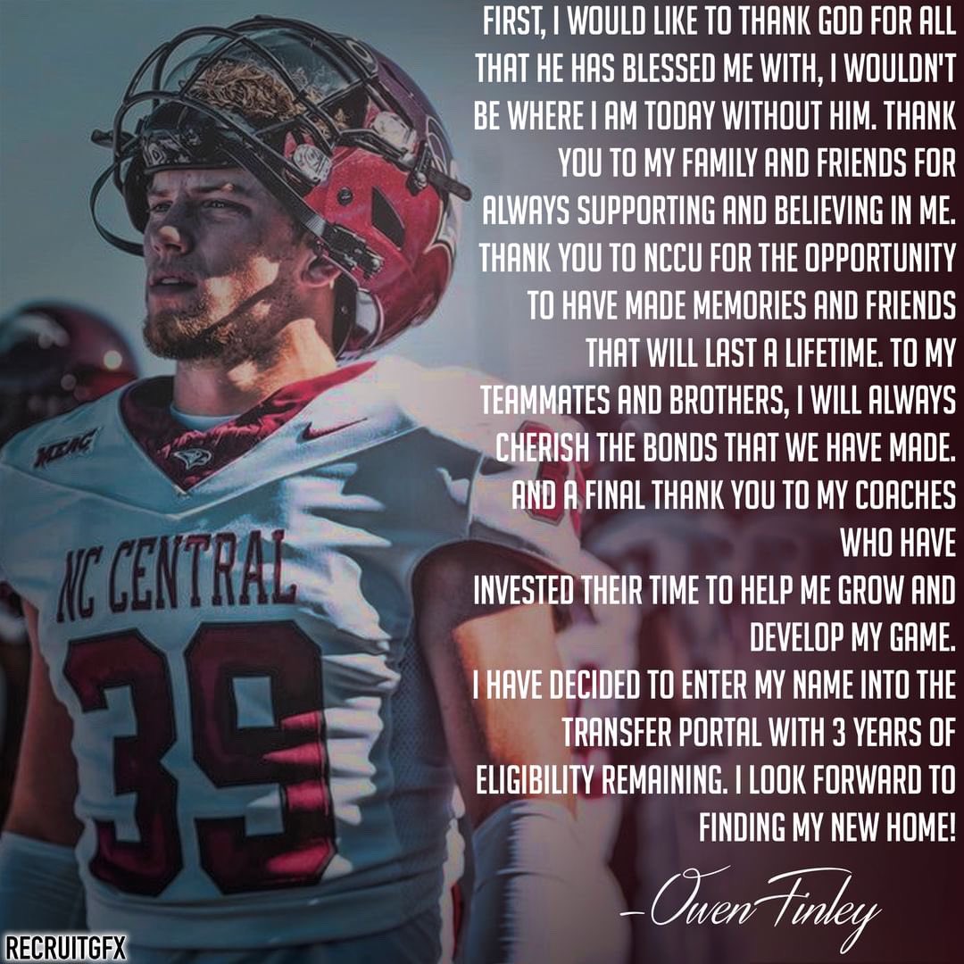 Finley6O's tweet photo. Officially entered the portal!
Redshirt Sophomore 
Coaches contact me!
336-689-9711
owen.finley03@gmail.com https://t.co/u0UmhjtmVA