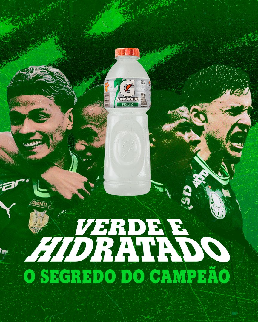 Essa disputa poderia ter sido um filme, né? Nossos craques do Verdão estrelariam assim, brilhando! Parabéns, <a href="/Palmeiras/">SE Palmeiras</a>. Mais uma prova que suando dá! #SuaQueDá