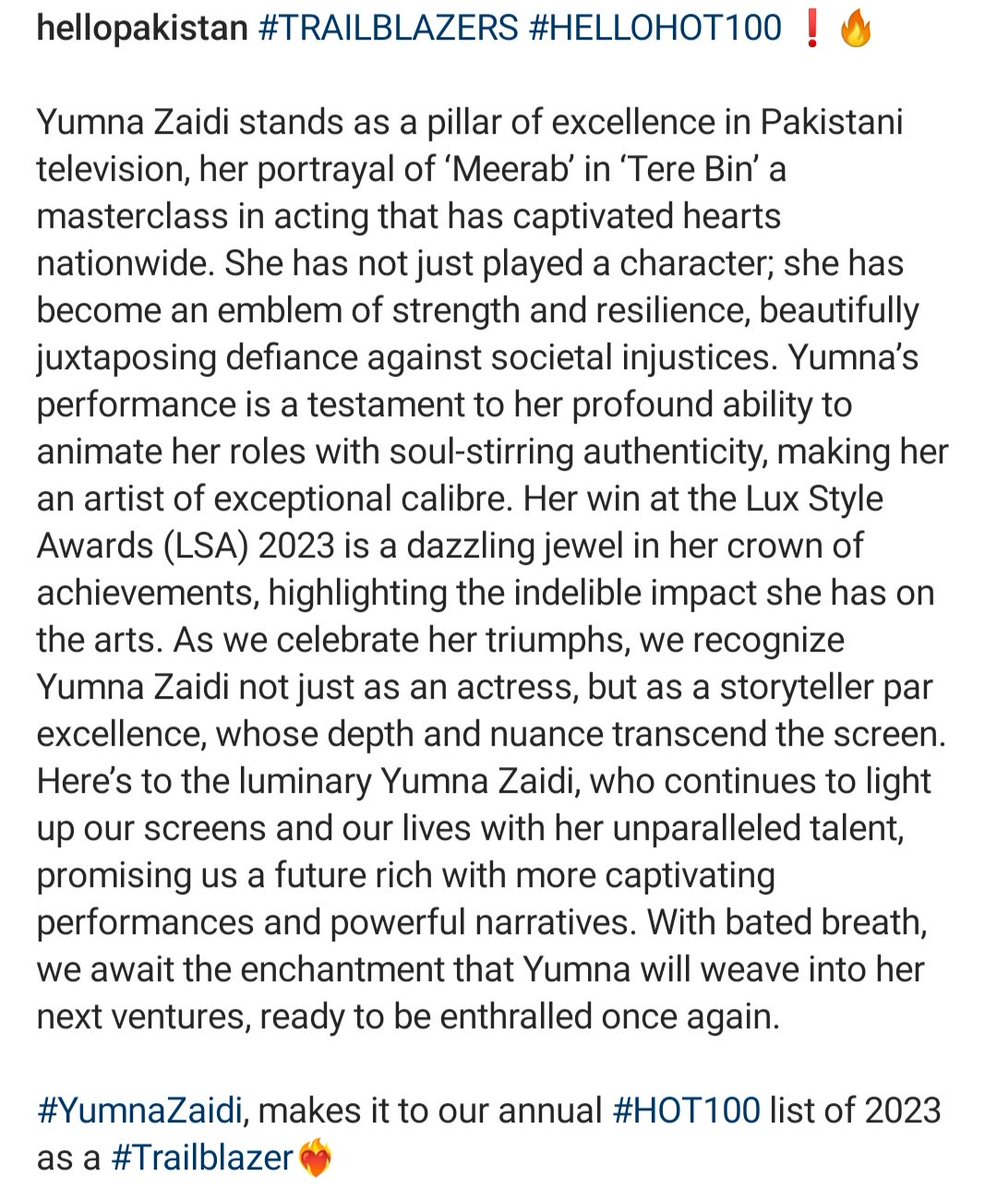 yumhajophile_'s tweet photo. BABIES made it to the #HelloHot100 as HEADLINER &amp; TRAILBLAZER 😭👑❤️‍🔥

[ #YumnaZaidi #WahajAli #YumHaj ] https://t.co/rrCf2KopCX