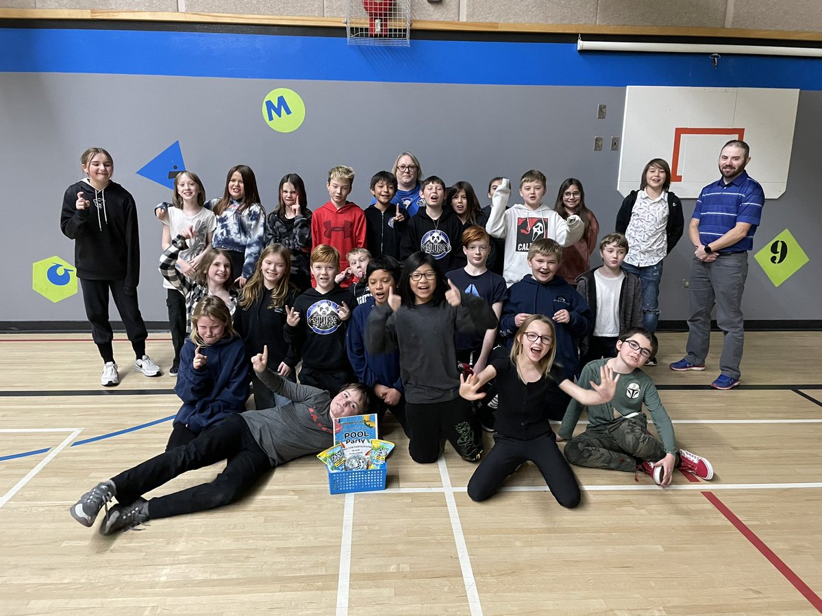 Black, Blue, and White Day at our “Spotlight on Success” assembly was filled with energy and excitement. A great way to end the week <a href="/ELUESchool/">École Lacombe Upper</a> <a href="/WCPS72/">Wolf Creek Schools</a>