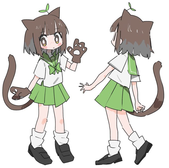 オリキャラのぱっつんちゃん