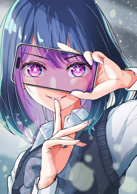 #今年も残りわずかなので今年一番伸びた絵を貼る見た絵描きさんも強制でやる  今年はヤッパリ「推しの子」! 「ペルソナ」
