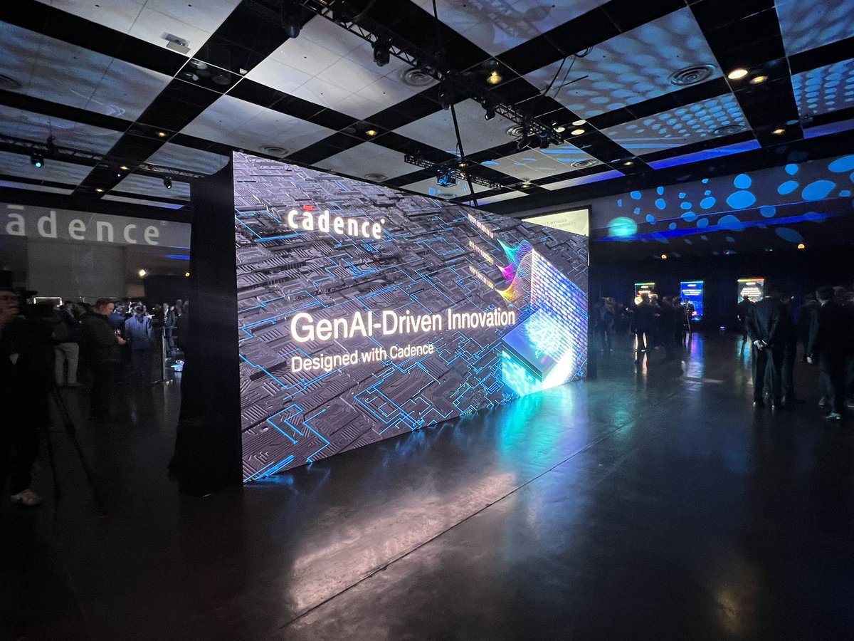 Great to see <a href="/Cadence/">Cadence</a> hosting the reception at the annual GSA Awards tonight! #cadence #gsaawards