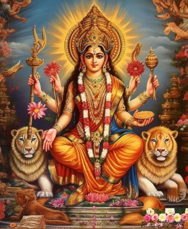 POOJA_JHA777's tweet photo. माता आदिशक्ति के अद्भुत अलौकिक दर्शन🙏🚩 https://t.co/1adU8TVL4Q