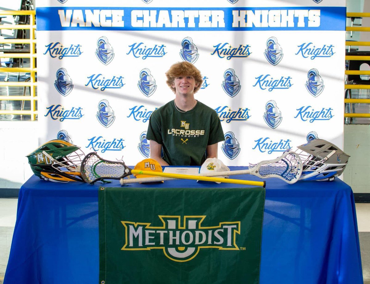 GavynSandlin's tweet photo. Happy to have signed my letter to continue my education and lacrosse career at @mumonarchs. Very thankful to my family, friends, teammates and coaches that have supported me along the way. Extremely thankful that God has blessed me along this journey. https://t.co/VzDxbljuAu