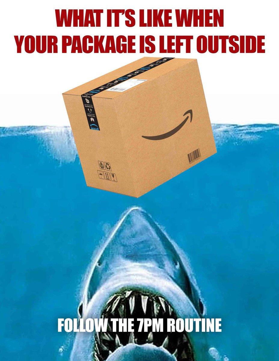 Time for the 7PM Routine! ⏰ There are some online shopping sites that give you the option to leave instructions upon delivery 📦.

🚗Don’t forget to remove your valuables from your vehicle.
🔒Lock your cars and secure the windows.
🏠Shut garage doors properly.
