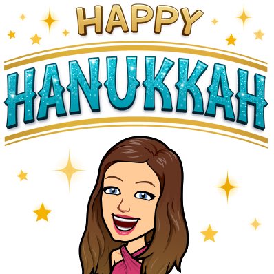 Happy Hanukkah to all my friends, coworkers, and students near and far!