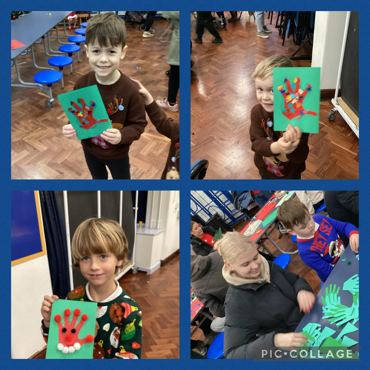 Our first #artsandcrafts event where the families could come together and spend some quality time with their children creating some Christmas crafts. It was such a joy to be apart of @KingsHeathPri @d_khpa @DanielB26292993