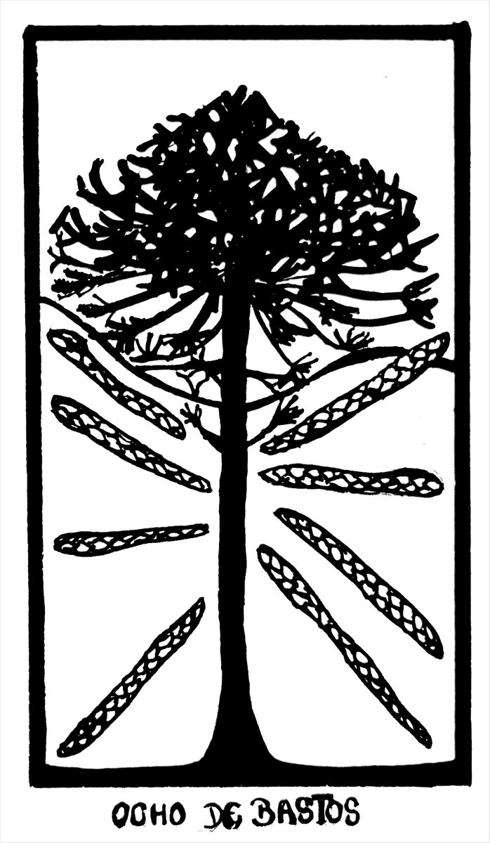 This is an illustration for a tarot deck, part of a project I did in 2020 together with 12 other women from Argentina.