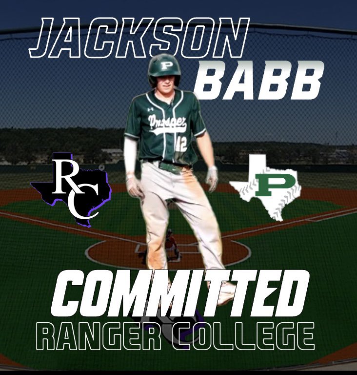 Congratulations to Jackson Babb on his commitment to further his academic and baseball career at Ranger College here in Texas. We look forward to seeing Jackson’s impact on the field with the Prosper Eagles for his senior season and at the next level.
 
#Details212