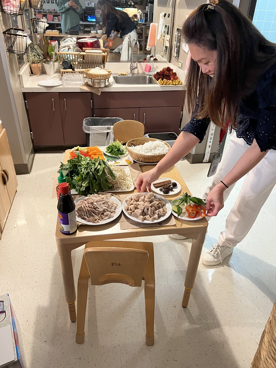 Get you a student teacher like Mrs. Tran!! She set up a pho station for <a href="/JulieDempsey76/">JulieL</a>’s class to celebrate Vietnamese Christmas. She also had rambutan and I forgot how yummy they are!!! <a href="/Herfurth_Bronco/">Herfurth Elementary</a>