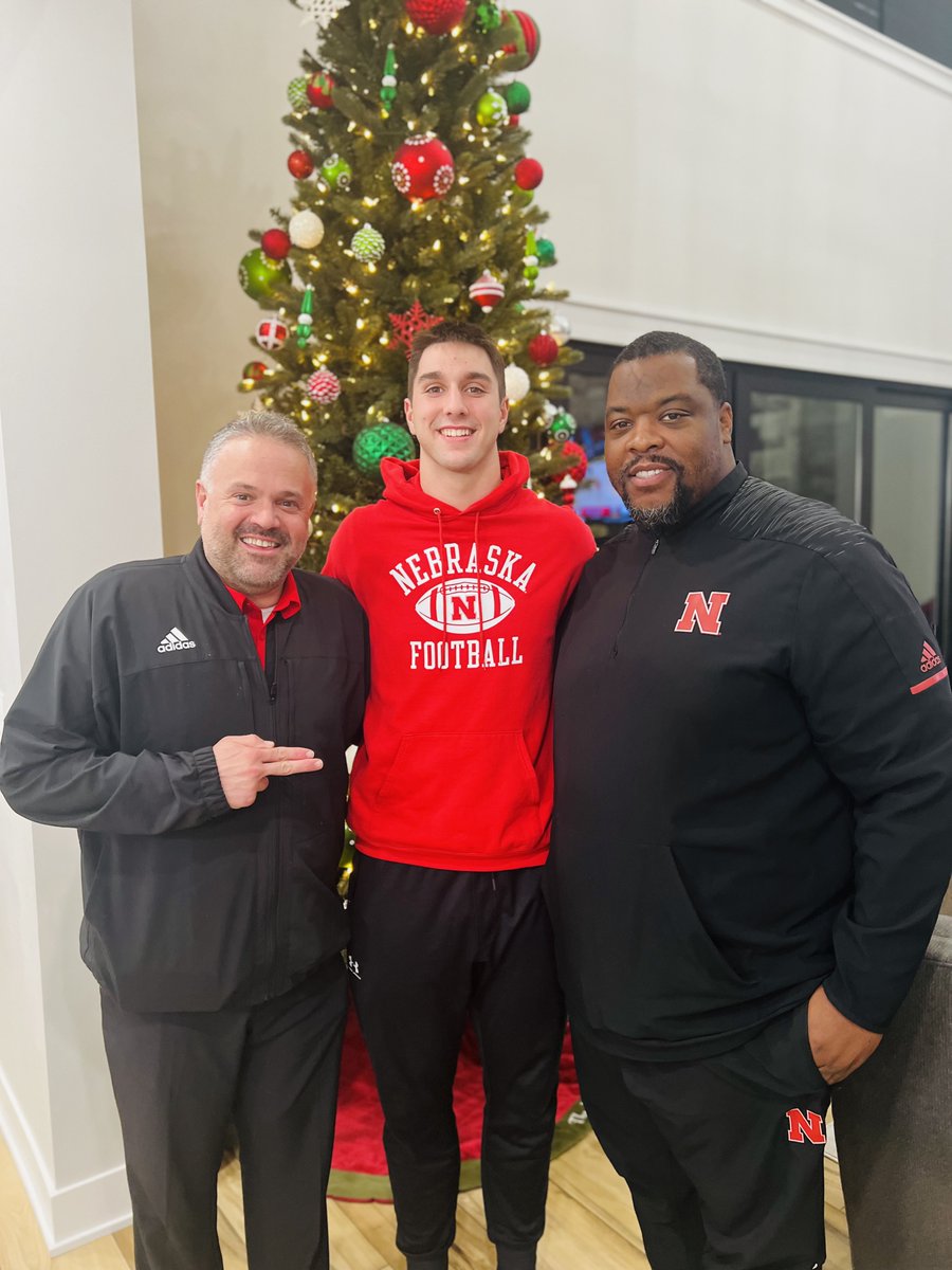 Ashton Murphy (@ashtonmurphy24) on Twitter photo Thanks, Coach Rhule & Coach Knighton for taking time out of your busy schedules to visit me at my home. I'm excited to get to Lincoln and get to work. 🌽☠️🏈
#GBR #24ours #huskers
<a href="/CoachMattRhule/">Matt Rhule</a> <a href="/Coach_Knighton/">Terrance Knighton</a>
<a href="/HuskerFootball/">Nebraska Football</a> <a href="/Huskers/">Nebraska Huskers</a> Thanks, Coach Rhule & Coach Knighton for taking time out of your busy schedules to visit me at my home. I'm excited to get to Lincoln and get to work. 🌽☠️🏈
#GBR #24ours #huskers
<a href="/CoachMattRhule/">Matt Rhule</a> <a href="/Coach_Knighton/">Terrance Knighton</a>
<a href="/HuskerFootball/">Nebraska Football</a> <a href="/Huskers/">Nebraska Huskers</a>