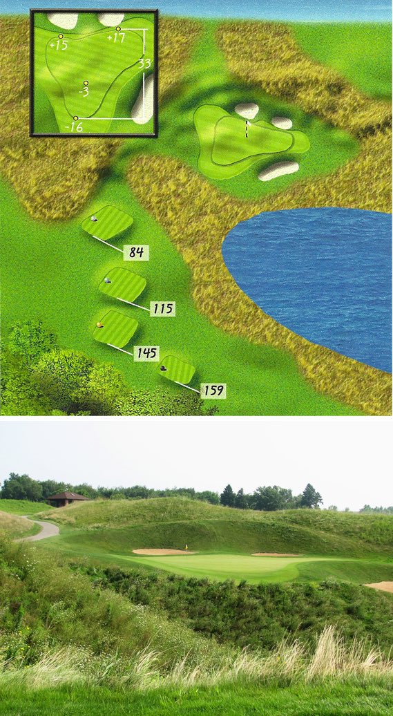 vgolfman's tweet image. One day hopefully. Just an incredible course &amp;amp; experience. #4 at @elginhighlands is another good one &amp;amp; a little easier to get on. 😉⛳️ #chicagogolf